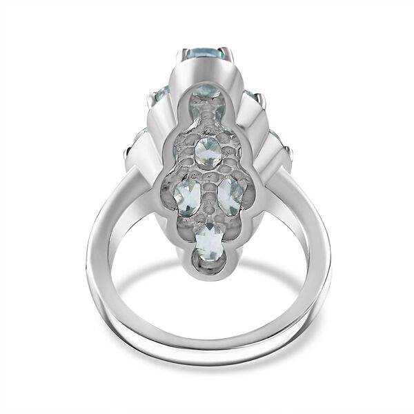 Himmelblauer Topas-Ring - 4,61 ct. image number 6