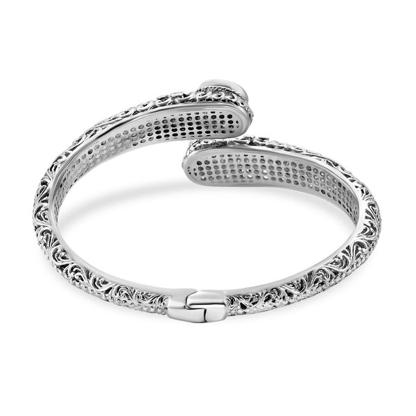 Royal Bali Kollektion- nat&uuml;rlicher, &auml;thiopischer Welo Opal 18,5cm Armreif - 3,46 ct. image number 5