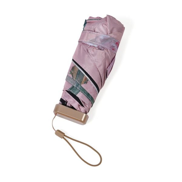 UV-Schutz Regenschirm, 91x50cm, inklusive Aufbewahrungstasche, Pink Floral image number 5