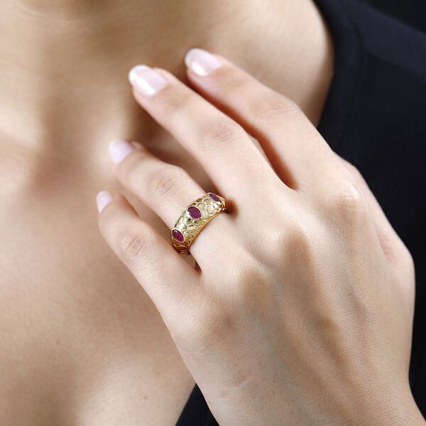 Afrikanischer Rubin-Ring - 1,09 ct. image number 3