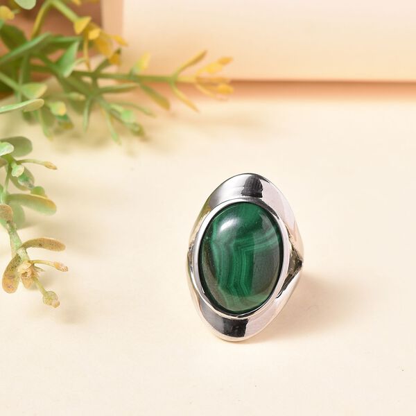 Malachit Ring - 20,76 ct. image number 2