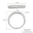 Diamant Ring 925 Silber Platin-Überzug image number 5