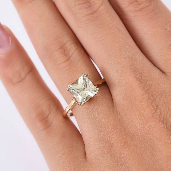 AAA Turkizit Ring 585 Gold (Größe 17.00) ca. 3,00 ct image number 2