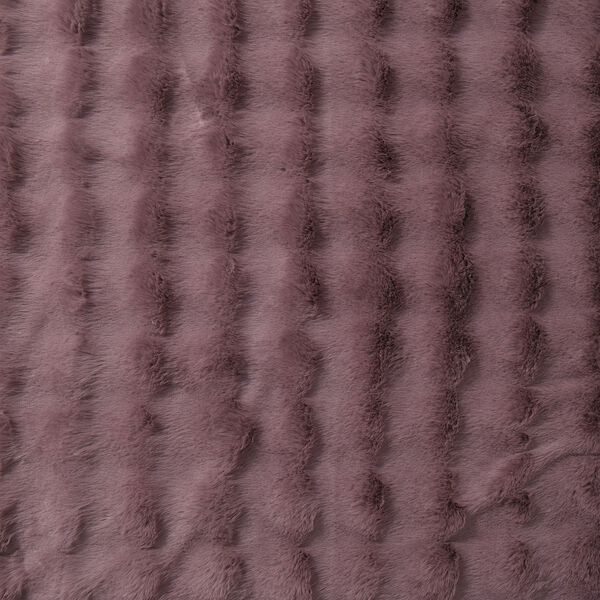 Serenity Night: Superweiche doppellagige Decke, luxuriöses Kunstfell mit Mikroplüschfutter, 150 x 200 cm, Rosenholz image number 8