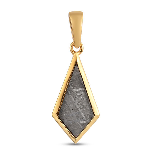Meteorit Anh&auml;nger 925 Silber vergoldet ca. 4,58 ct