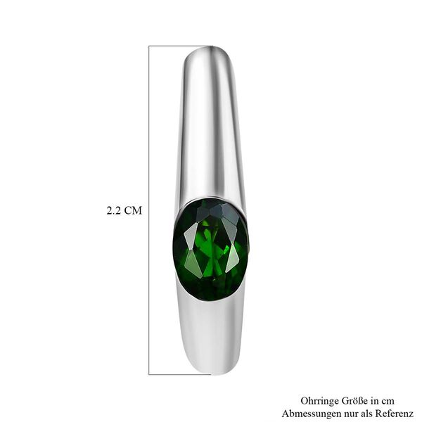 Natürliche Chromdiopsid-Ohrringe - 1,71 ct. image number 4