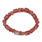 Kirsche Quarz Armband ca. BR-Stretch cm ca. 80.00 ct