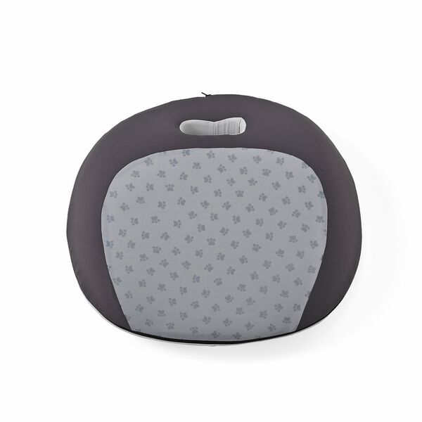 Memory Schaum Sitzkissen mit kühlendem Bezug und ergonomischem Design, 50×46×15cm, Schwarz image number 3