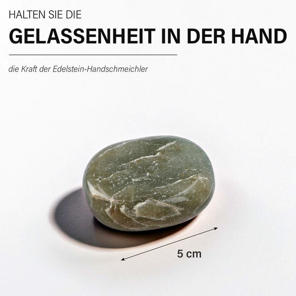 3er Exklusives Geschenkset – Aventurin: Handschmeichler, Armband und Kugelschreiber mit Kristallkugel image number 4