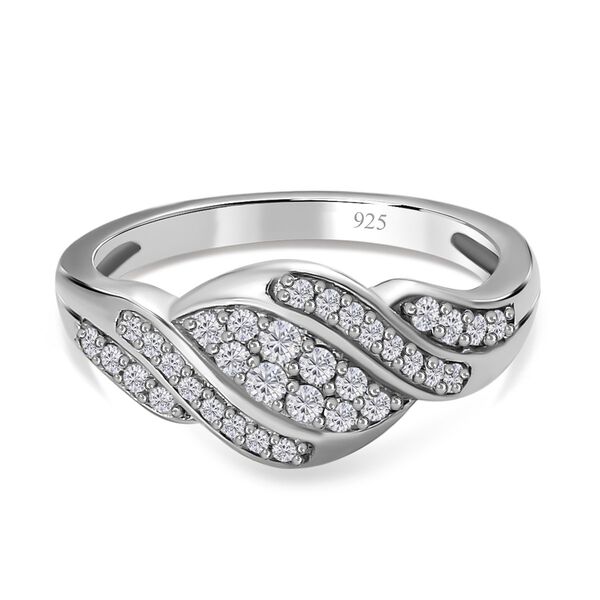 Weißer Diamant-Ring - 0,33 ct. image number 0