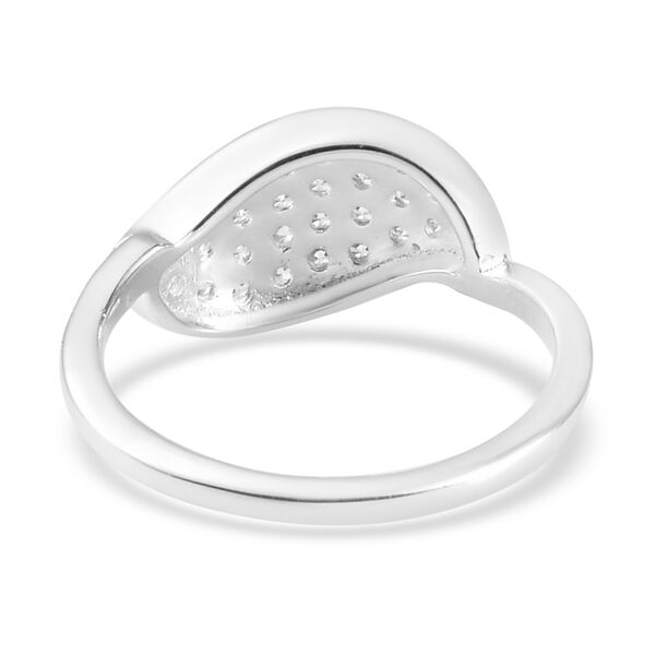 LUSTRO STELLA Weißer Zirkonia Ring 925 Silber  ca. 0,79 ct image number 6