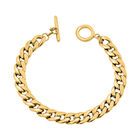 Italienisches Panzer-Armband, ca. 20 cm, 925 Silber vergoldet ca. 11,54g