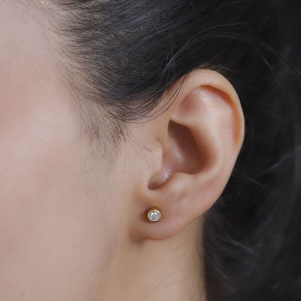 LUXURIANT DIAMOND- Labor Diamant Schmuckset, 925 Silber Gelbgold Vermeil image number 15