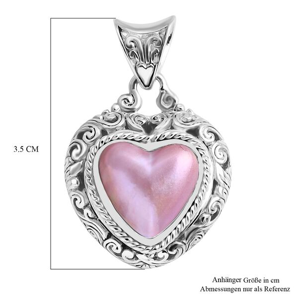 Rosa Mabe Perle (12 mm) Anhänger 925 Silber image number 5