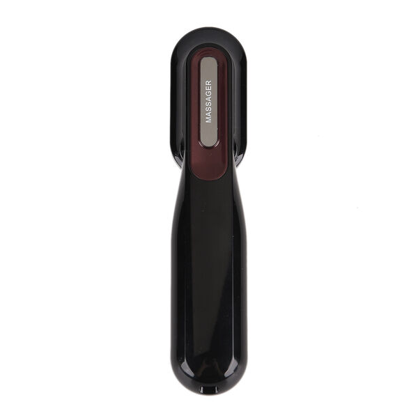 3-in-1 Multifunktionale Massagebürste mit EMS & Lichttherapie, 7,5x7x21,5cm, Weinrot image number 1