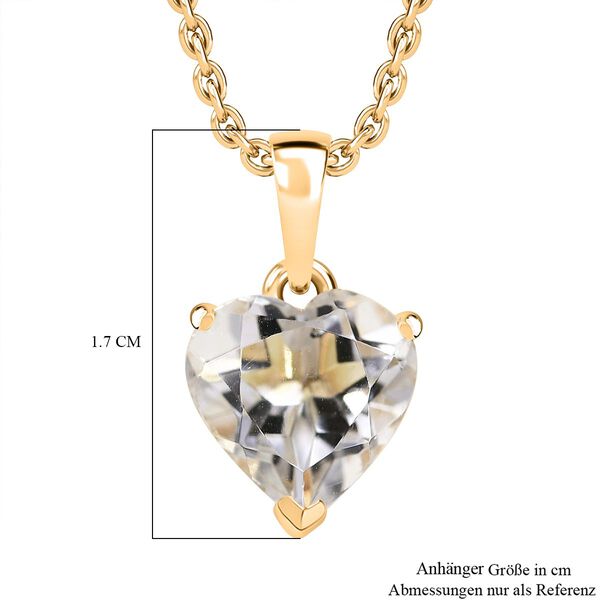 AA Prasiolith Anh&auml;nger 71cm Kette - 1 ct. image number 7