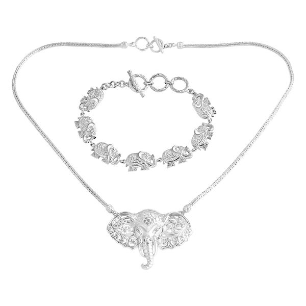 D'Joy Royal Bali- 20cm Armband und 50cm Halskette