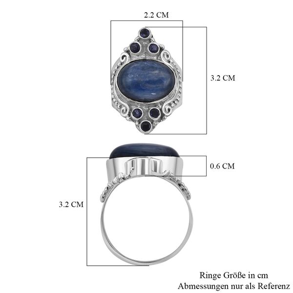 Sajen Silver- Kyanit und Iolith Ring - 12,10 ct. image number 6