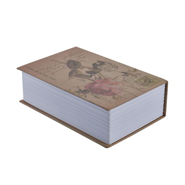 Geheimer Buchsafe mit Schl&uuml;sselverschluss &ndash; Rose image number 5