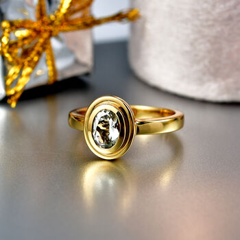 EverTrue Prasiolith Ring - 0,71 ct.