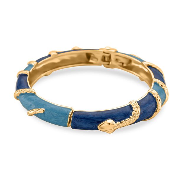 Emailliert Armreif ca. 19 cm ca. 30,50g image number 5