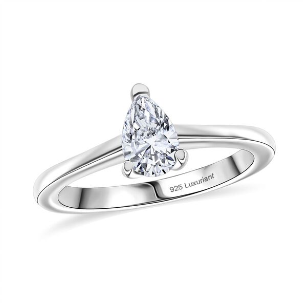 LUXURIANT VS-EF Labor Tropfen Diamant Ring - 0,50 ct. image number 3