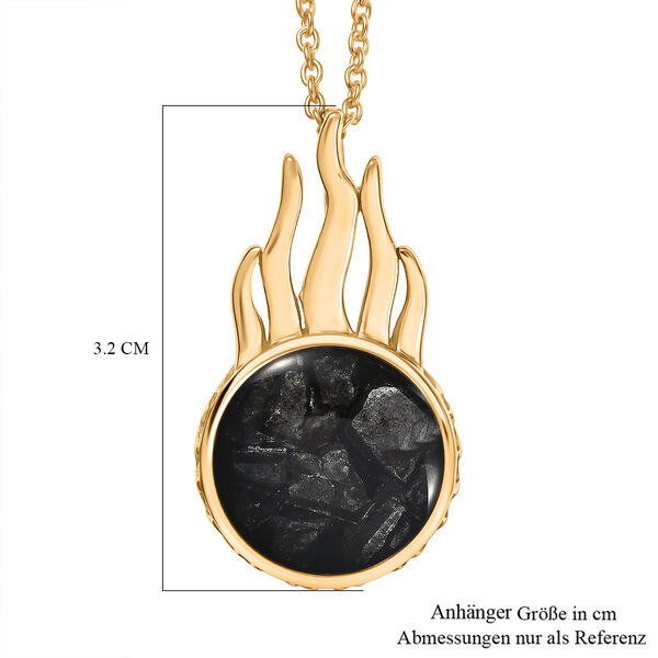 EverTrue Meteorit Matrix Anh&auml;nger mit 50cm Kette - 20 ct. image number 7