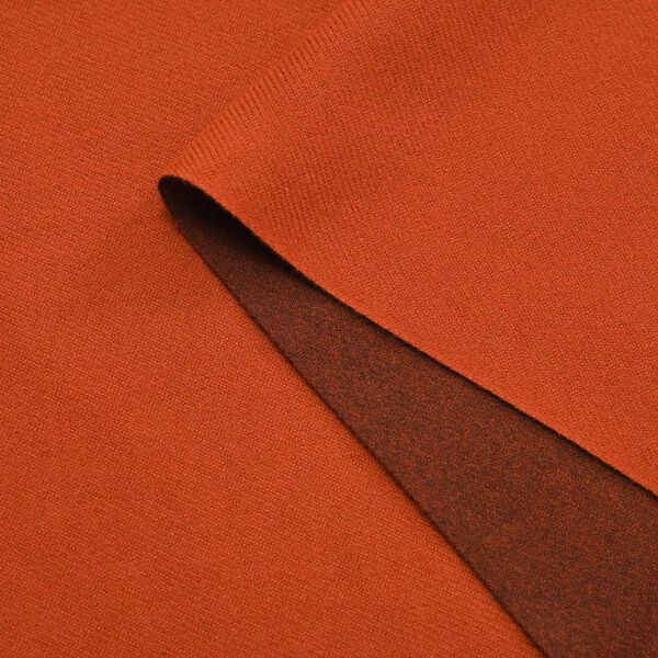 Luxuri&ouml;ser Winterschal mit Fransen, Orange/Braun image number 6