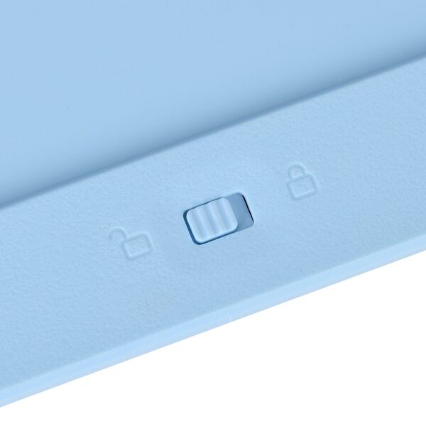 LCD Schreibtafel für Kinder, Spielzeug, blau image number 3