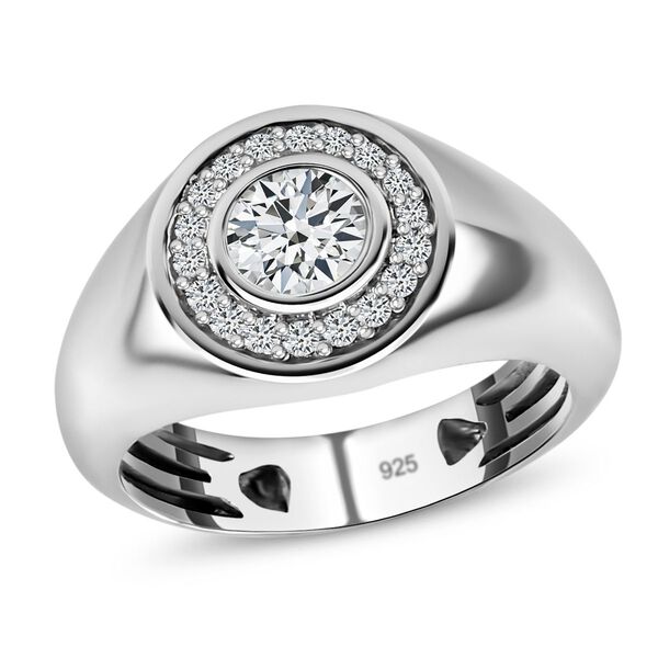 Moissanit Ring - 0,53 ct. image number 4