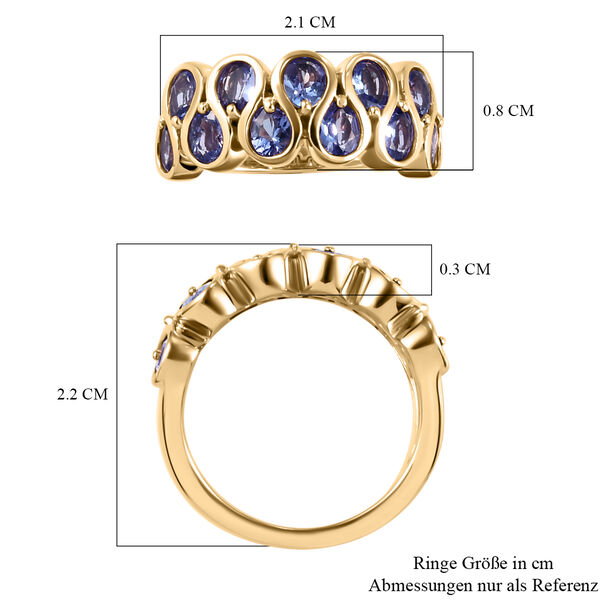 Tansanit Ring - 2,07 ct. image number 7