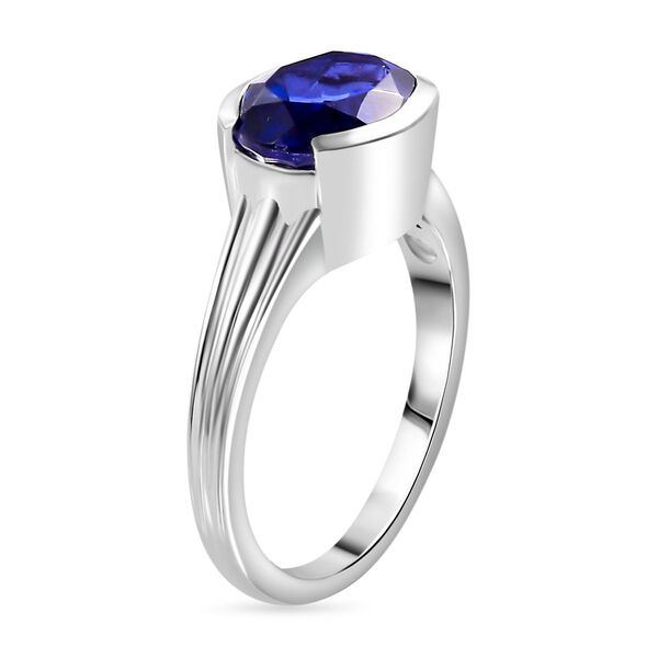 Tansanit-Farbe Quarz Ring - 2,85 ct. image number 5