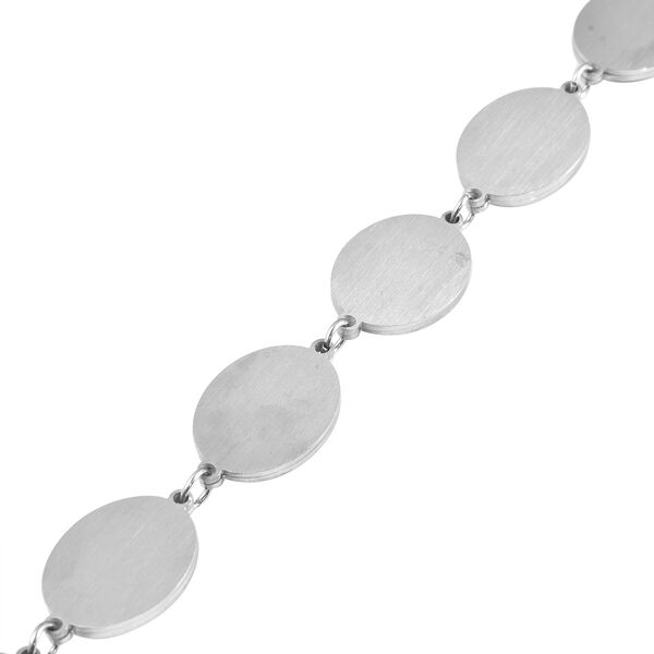 Simuliertes Opal-Armband in Silberton image number 4