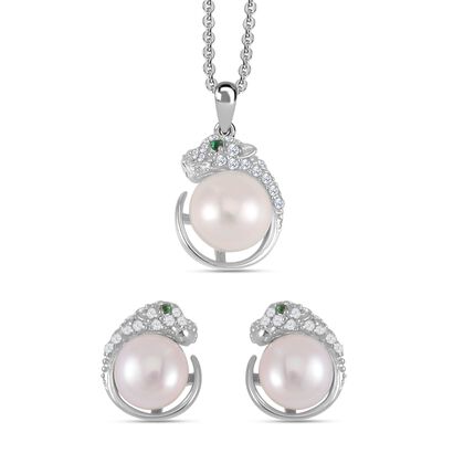 Wei&szlig;e S&uuml;&szlig;wasser Perle Schmuckset 925 Silber rhodiniert
Wei&szlig;e S&uuml;&szlig;wasser Perle Schmuckset 925 Silber rhodiniert