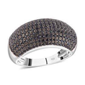 Schwarzer Spinell-Ring - 1,78 ct.