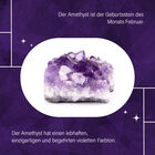 Infinity afrikanische Amethyst-Ohrringe image number 8