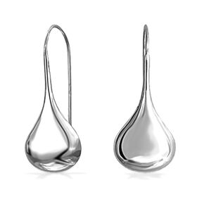 Tropfenohrringe, 925 Silber, ca. 1,90g