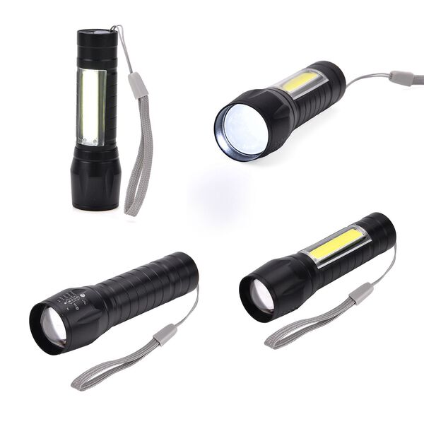 Chaos by Elsie Crossbody-Tasche aus echtem Leder, RFID-Schutz, Doppel-Rauten-Design und Mini-Taschenlampe, 28x10x18 cm image number 9