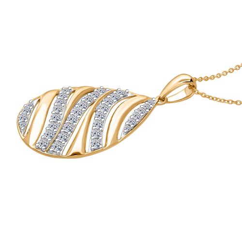 LUXURIANT DIAMOND - Lab Grown Diamant SI-GH Schmuckset, 925 Silber 750 Gelbgold Vermeil ca. 1,00 ct. image number 2