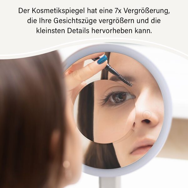 LED-Schminkspiegel mit USB Ladefunktion image number 3