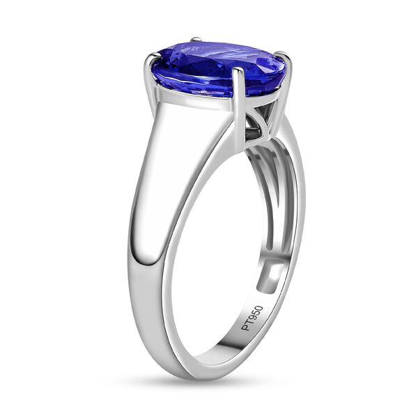 RHAPSODY AAAA Tansanit Ring in 950 Platin - 4,40 ct. image number 7