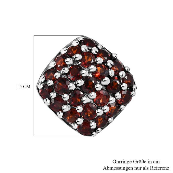 Nat&uuml;rliche Mosambik Granat-Ohrringe - 2,49 ct. image number 5