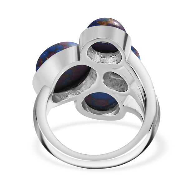 Lila Türkis-Ring - 7,82 ct. image number 5