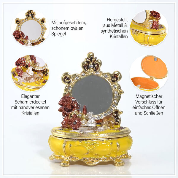 Schminkspiegelkasten Deko Schmuckdose image number 5
