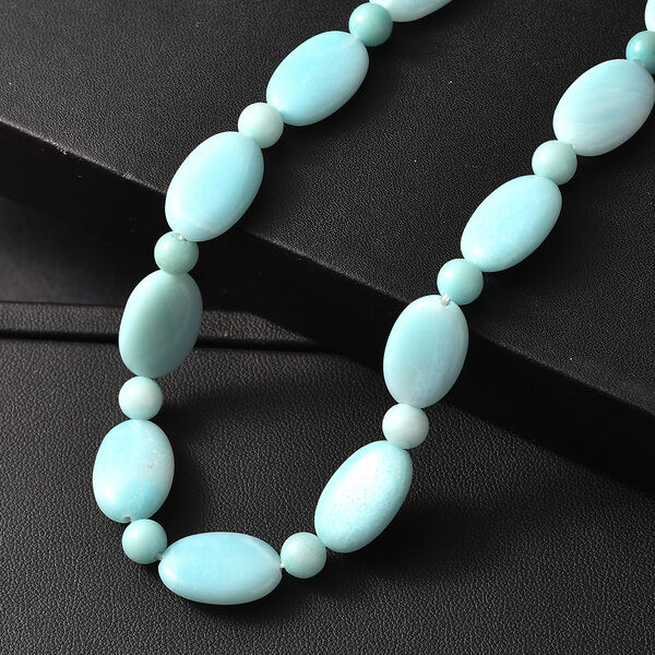 EverTrue Amazonit 45+2,5cm Halskette - 210 ct. image number 1