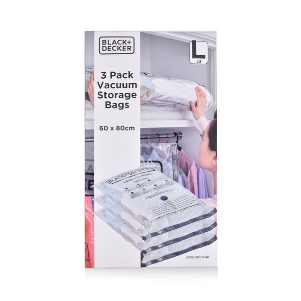 Black+Decker Vakuumierbeutel 3 Pk Gr&ouml;&szlig;e 60x80cm image number 4