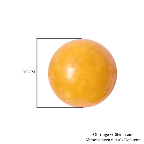 5er -Set mehrfarbige Jade Ohrringe, 925 Silber ca. 96,00 ct image number 3