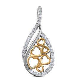 Moissanit Anhänger - 0,37 ct.