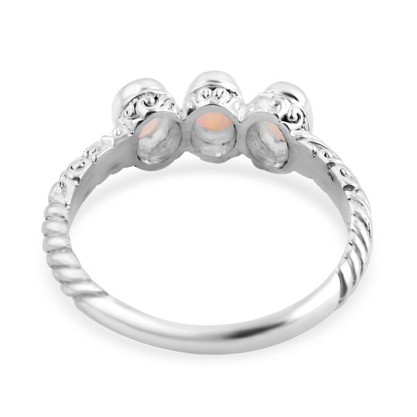 Royal Bali Kollektion - Nat&uuml;rlicher, &auml;thiopischer Welo Opal-Ring - 0,98 ct. image number 4