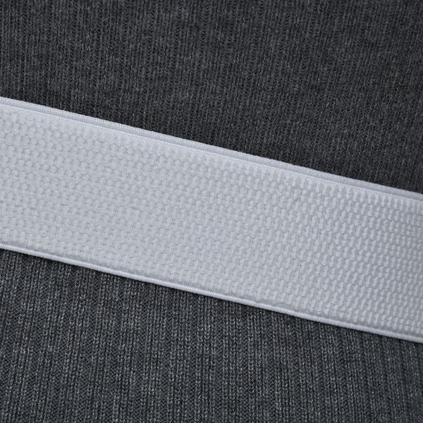 Modischer Gürtel mit Metallschnalle, Größe 4x75 cm, gewebt, Weiß image number 6